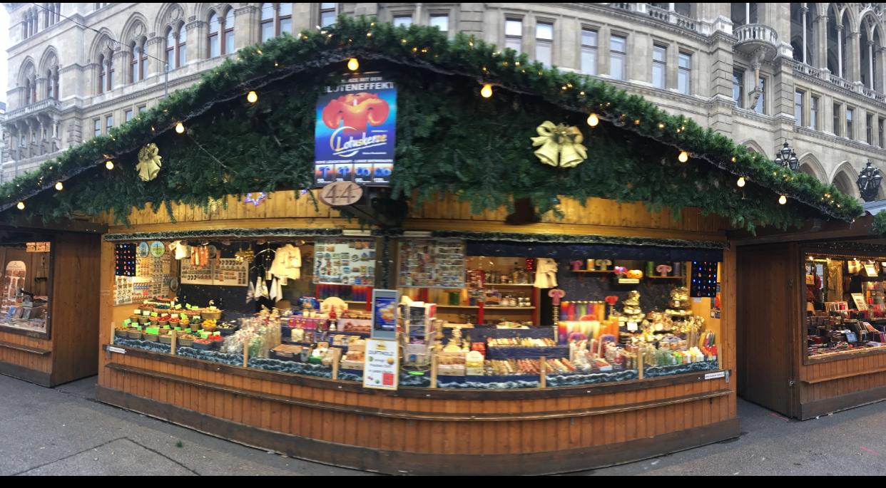 Unser Stand am Christkindelmarkt